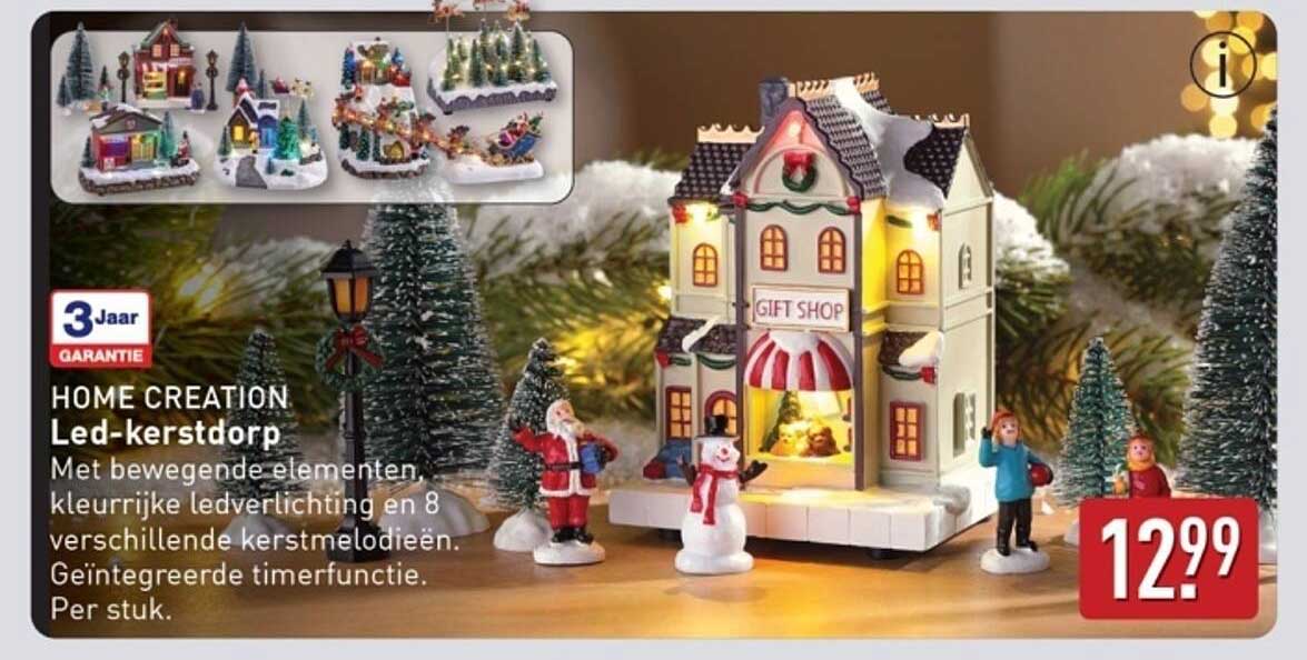 HOME CREATION Led-kerst dorp