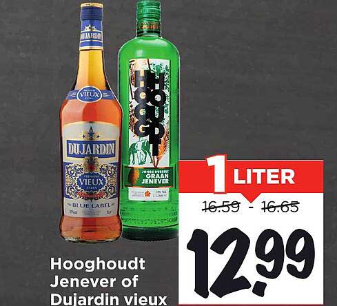 Hooghoudt Jenever of Dujardin vieux