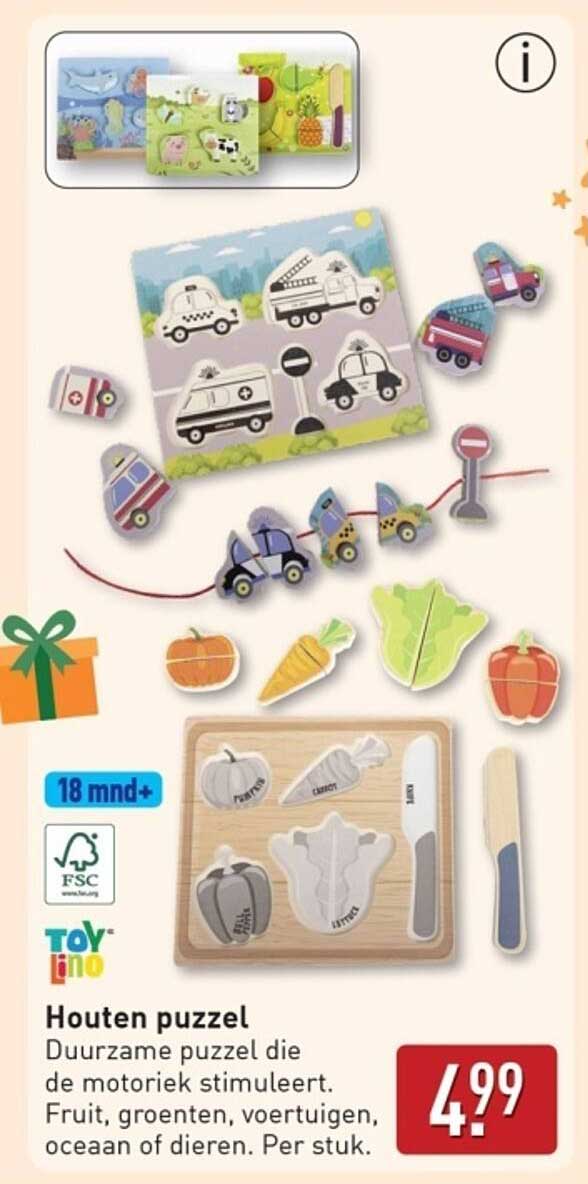 Houten puzzel