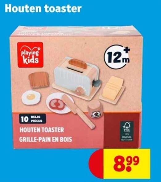 Houten toaster