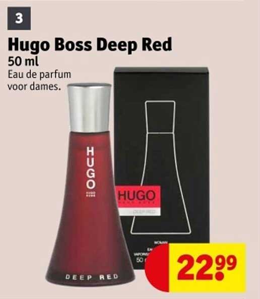 Hugo Boss Deep Red 50 ml - Eau de parfum voor dames.