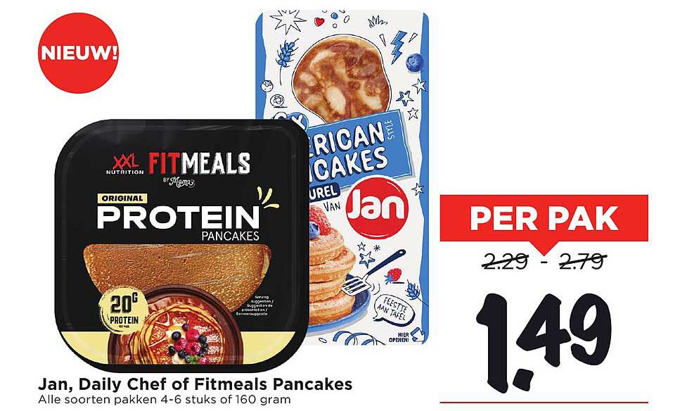 Jan, Daily Chef of Fitmeals Pancakes