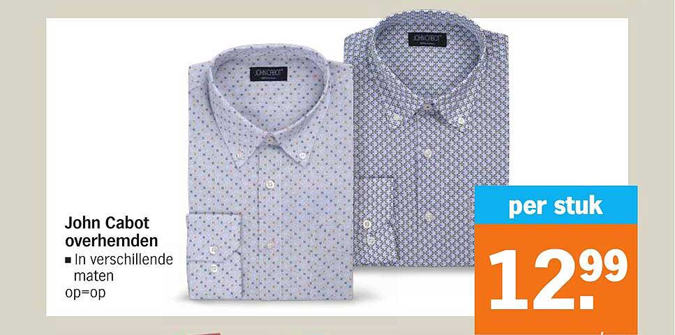 John Cabot overhemden