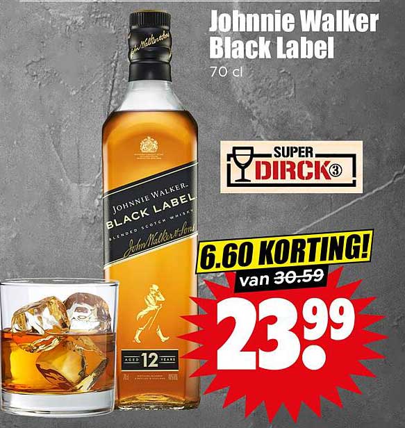 Johnnie Walker Black Label 70 cl