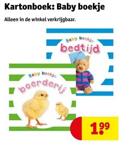 Kartonnen boek: Baby boekje