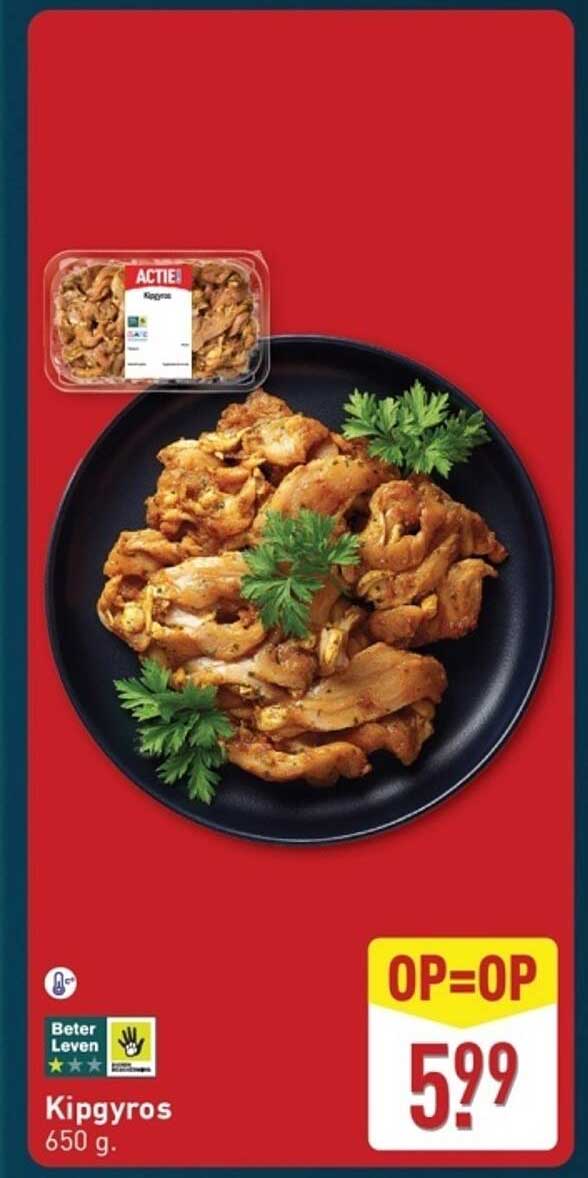 Kipgyros 650 g