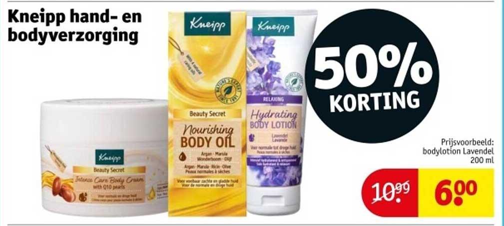 Kneipp hand- en bodyverzorging