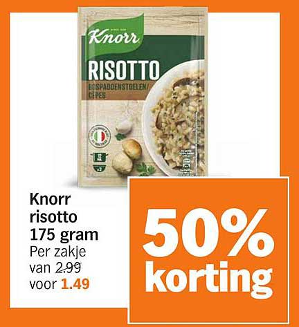 Knorr risotto 175 gram