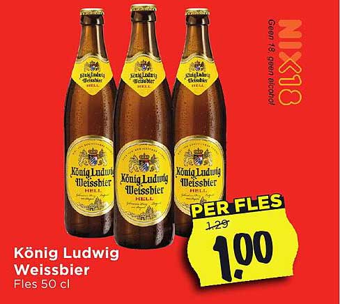 König Ludwig Weissbier Fles 50 cl