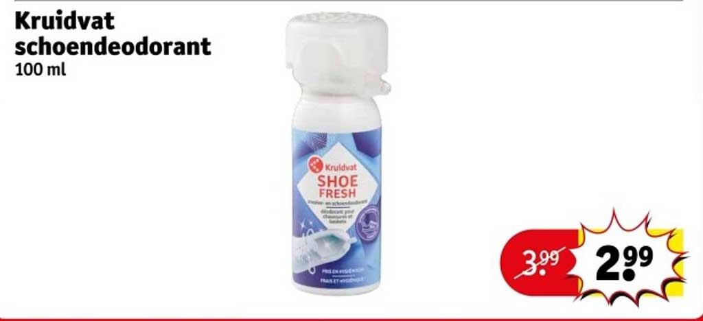 Kruidvat schoenendoodrant 100 ml