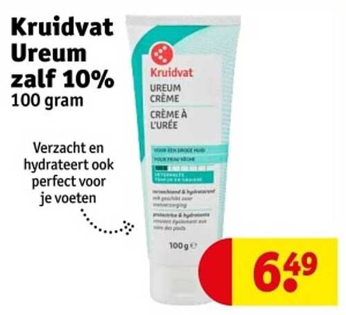 Kruidvat Ureum zalf 10% 100 gram