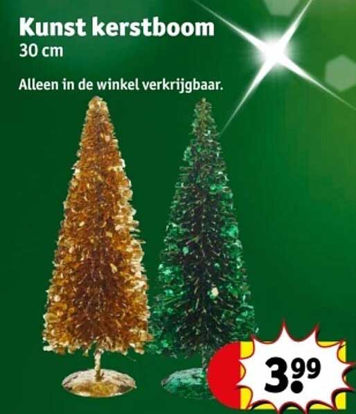 Kunst kerstboom 30 cm