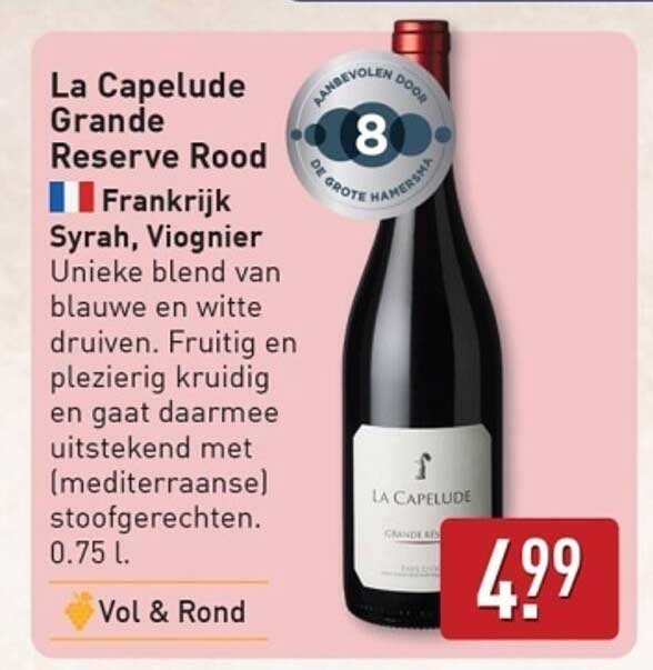 La Capelude Grande Reserve Rood