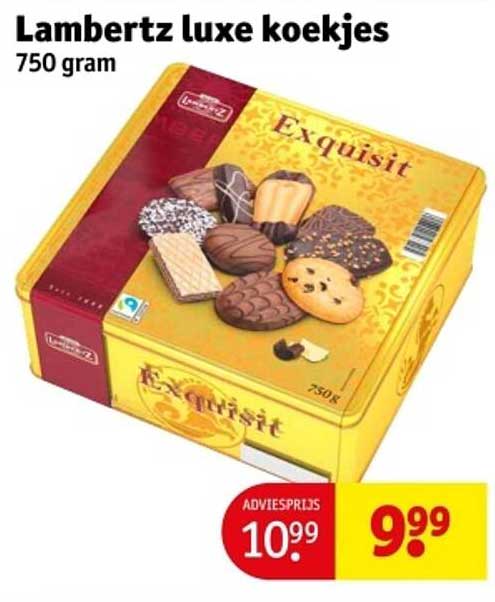 Lambertz luxe koekjes 750 gram