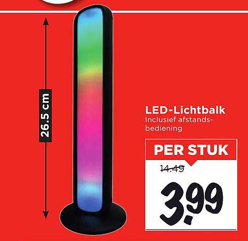 LED-Lichtbalk Inclusief afstandsbediening