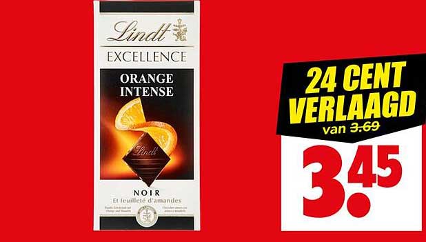 Lindt Excellence Orange Intense