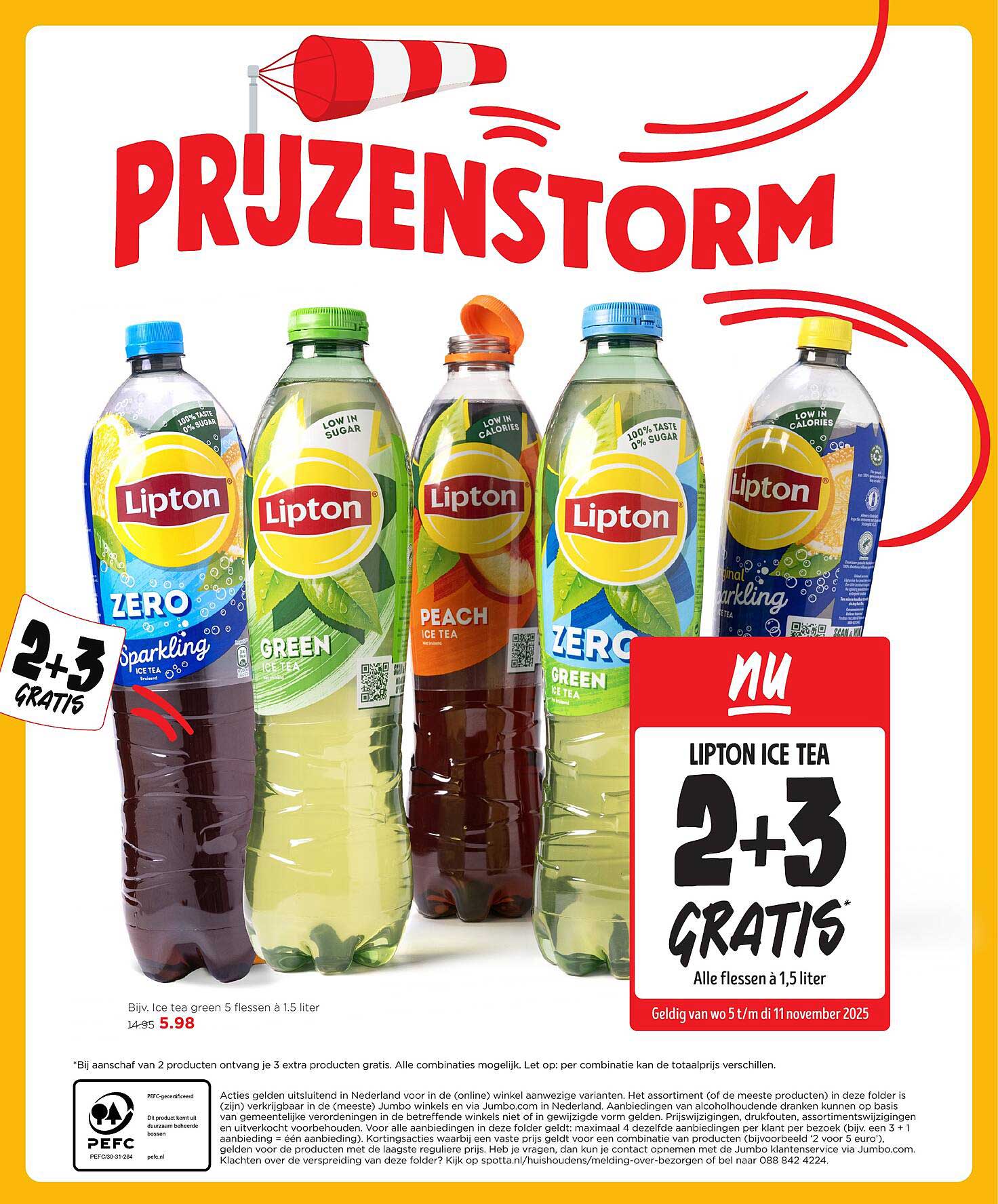 Lipton Ice Tea 2+3 GRATIS