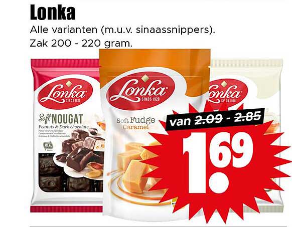 Lonka - Soft Nougat en Soft Fudge Caramel