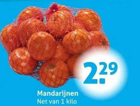 Mandarijnen Net van 1 kilo