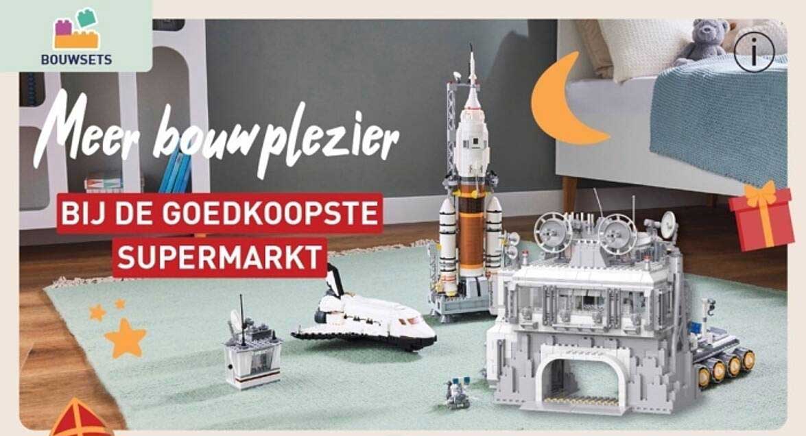 Meer bouwplezier bij de goedkoopste supermarkt