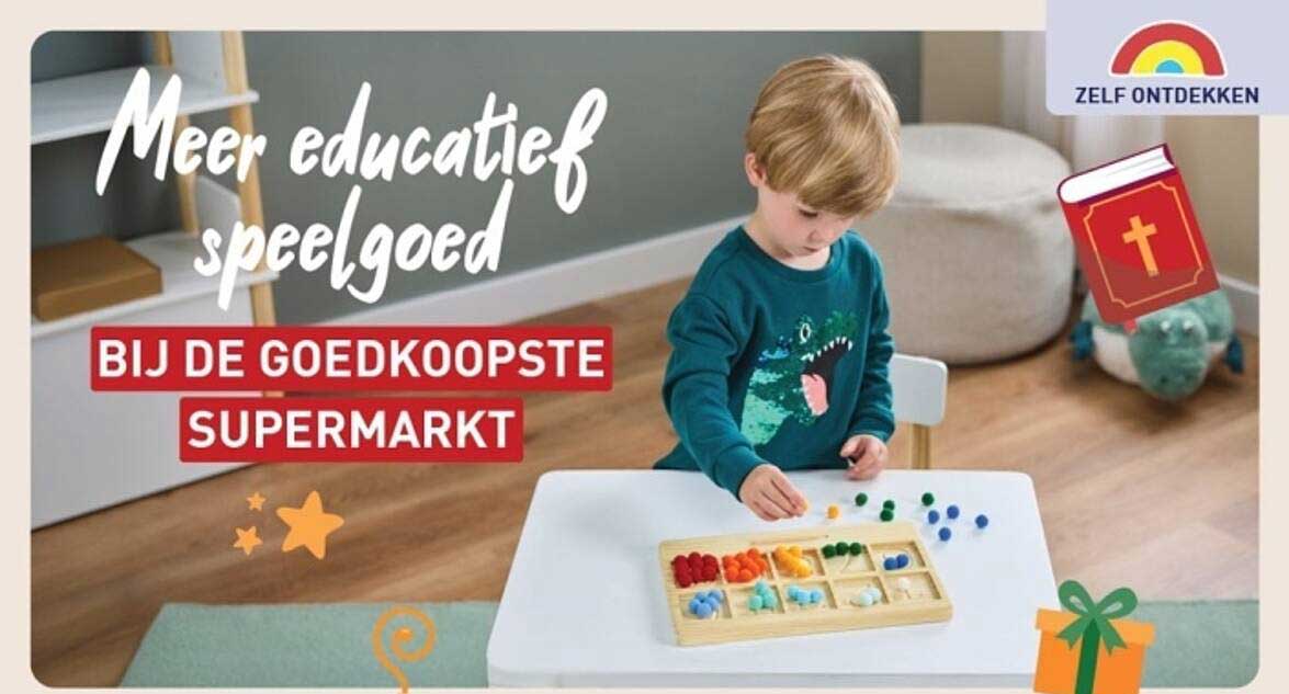 Meer educatief speelgoed bij de goedkoopste supermarkt