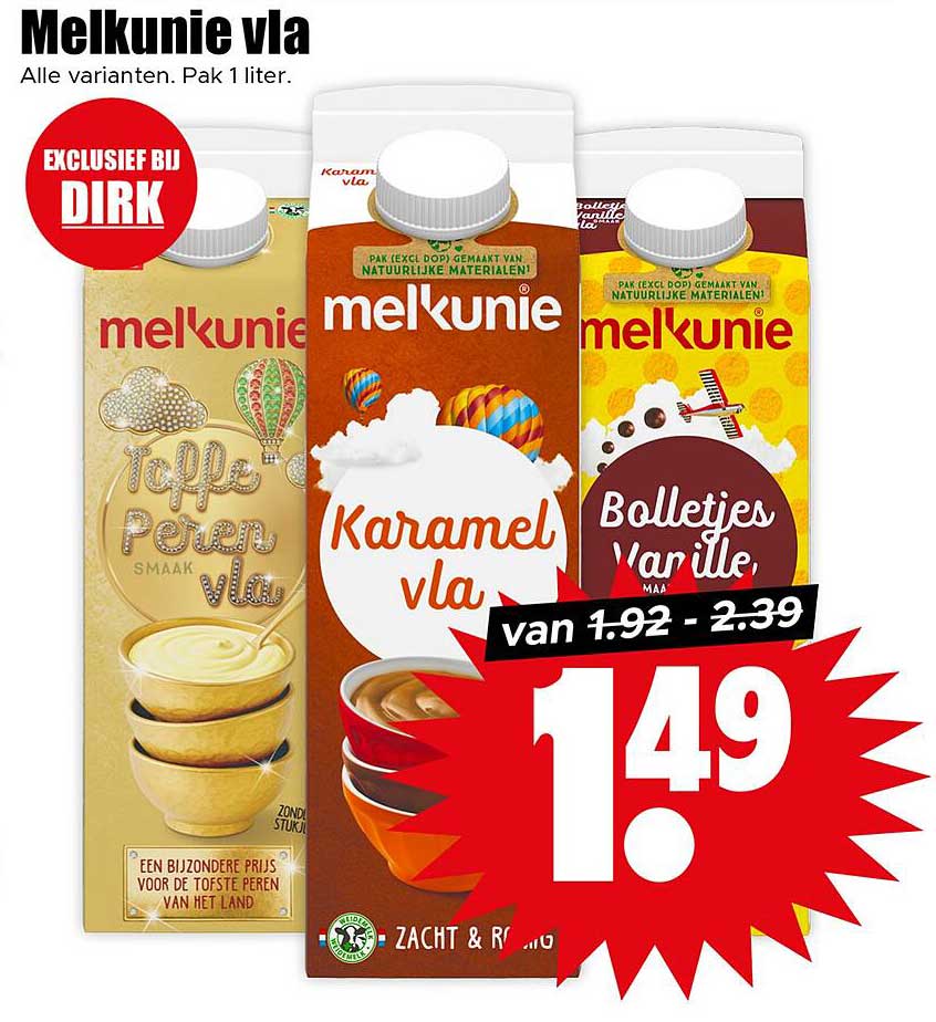 Melkunie vla
