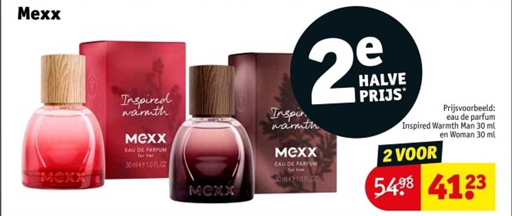 Mexx Inspired Warmth Man en Woman 30 ml