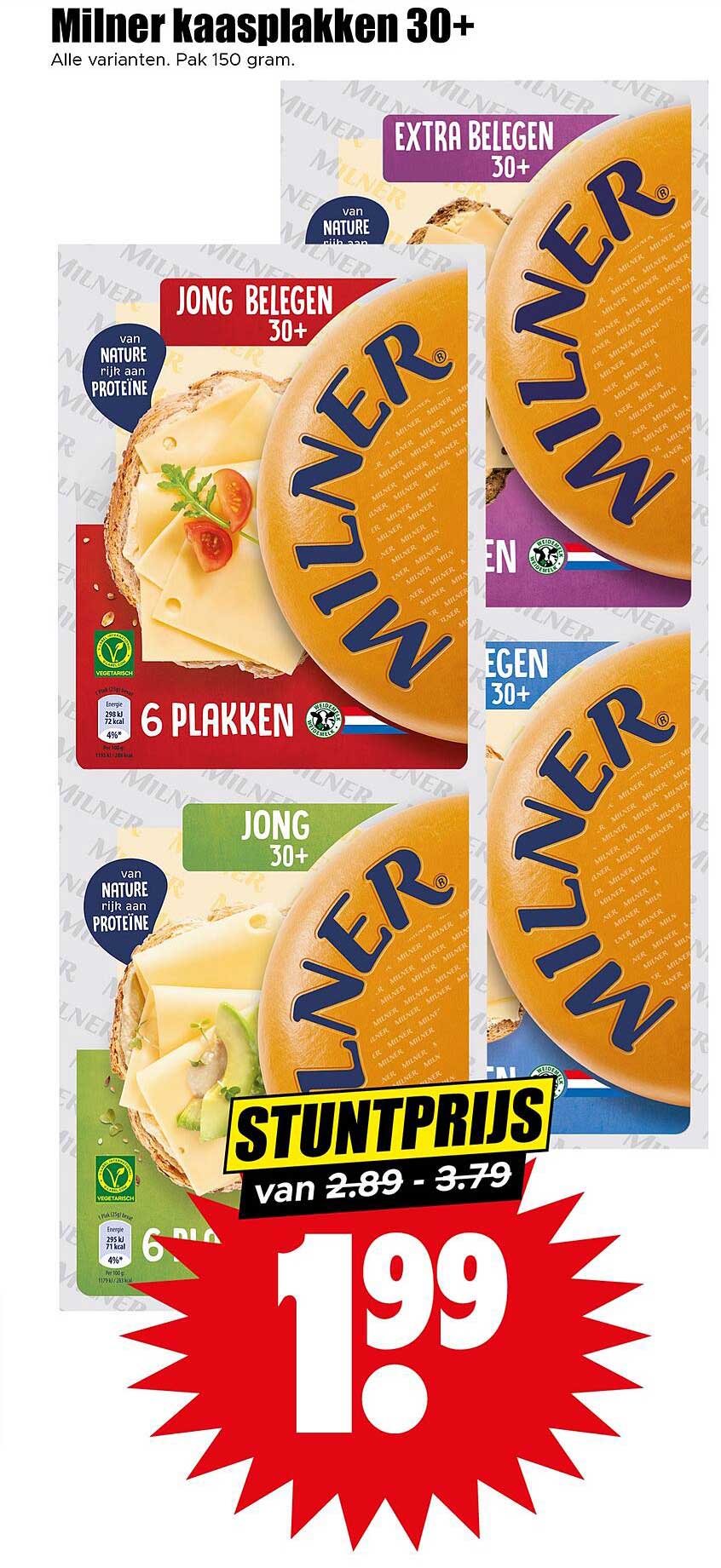 Milner kaasplakken 30+