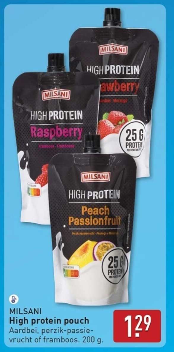 MILsani High protein pouch