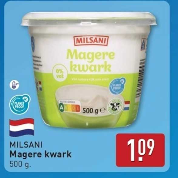 MILSANi Magere kwark 500 g