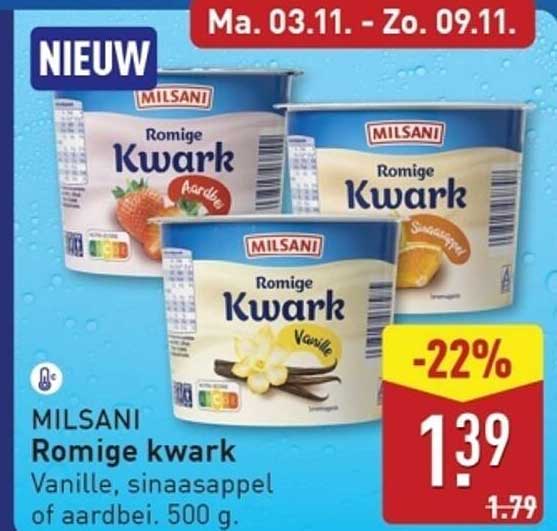 MILSANi Romige kwark