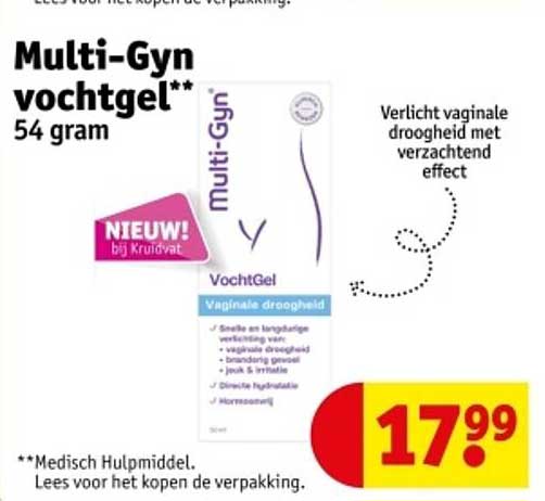 Multi-Gyn vochtgel** 54 gram
