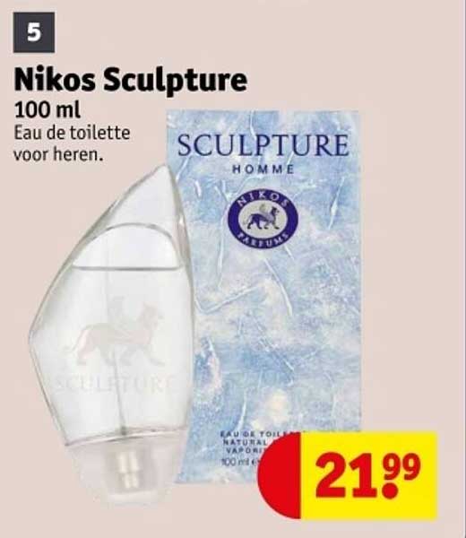 Nikos Sculpture 100 ml Eau de toilette voor heren