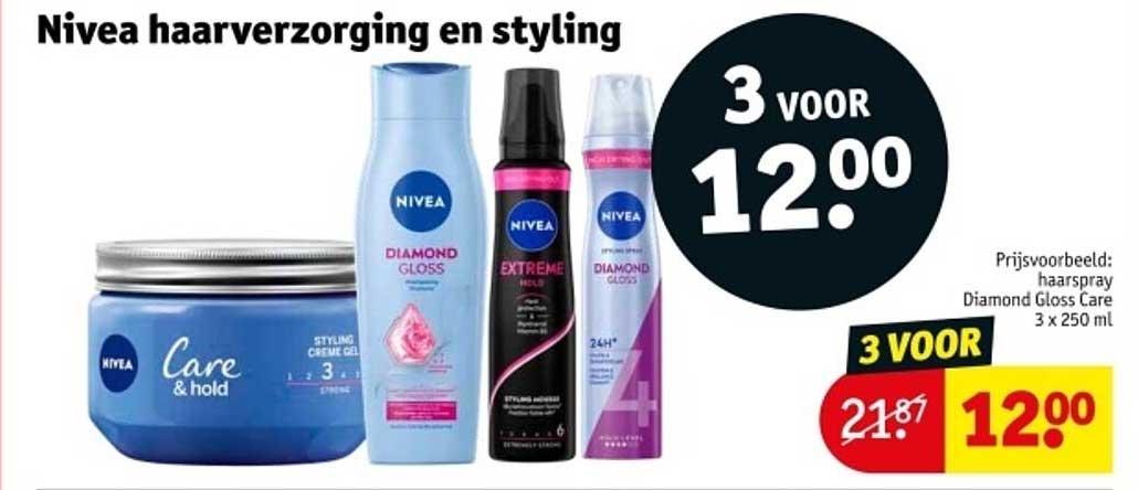 Nivea haarverzorging en styling