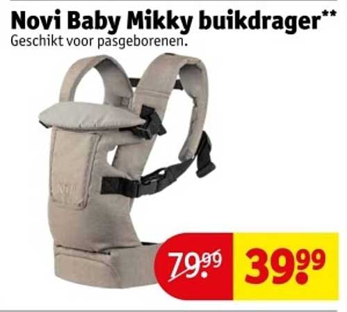 Novi Baby Mikky buikdrager**