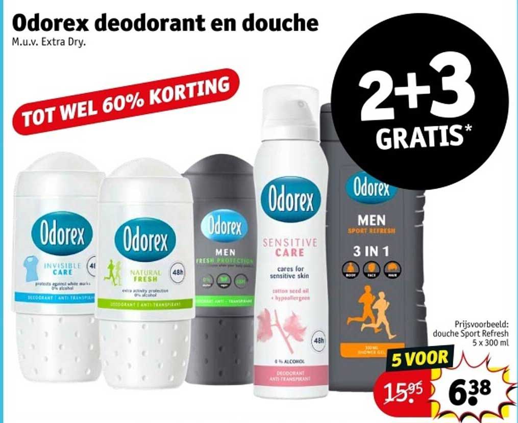 Odorex deodorant en douche M.u.v. Extra Dry