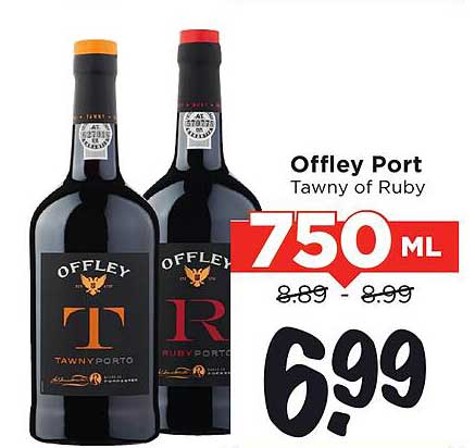Offley Port Tawny of Ruby 750ML