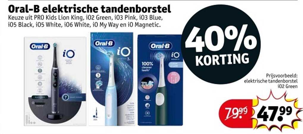 Oral-B elektrische tandenborstel