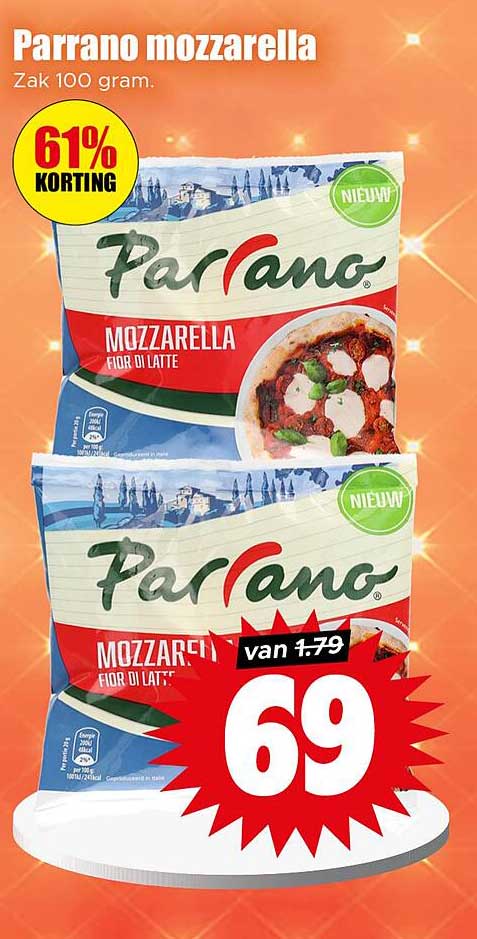 Parrano mozzarella