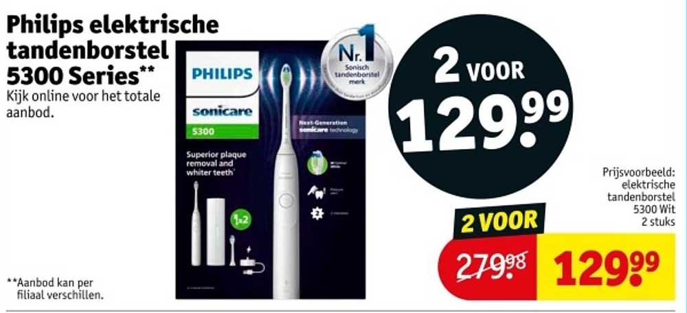 Philips elektrische tandenborstel 5300 Series**