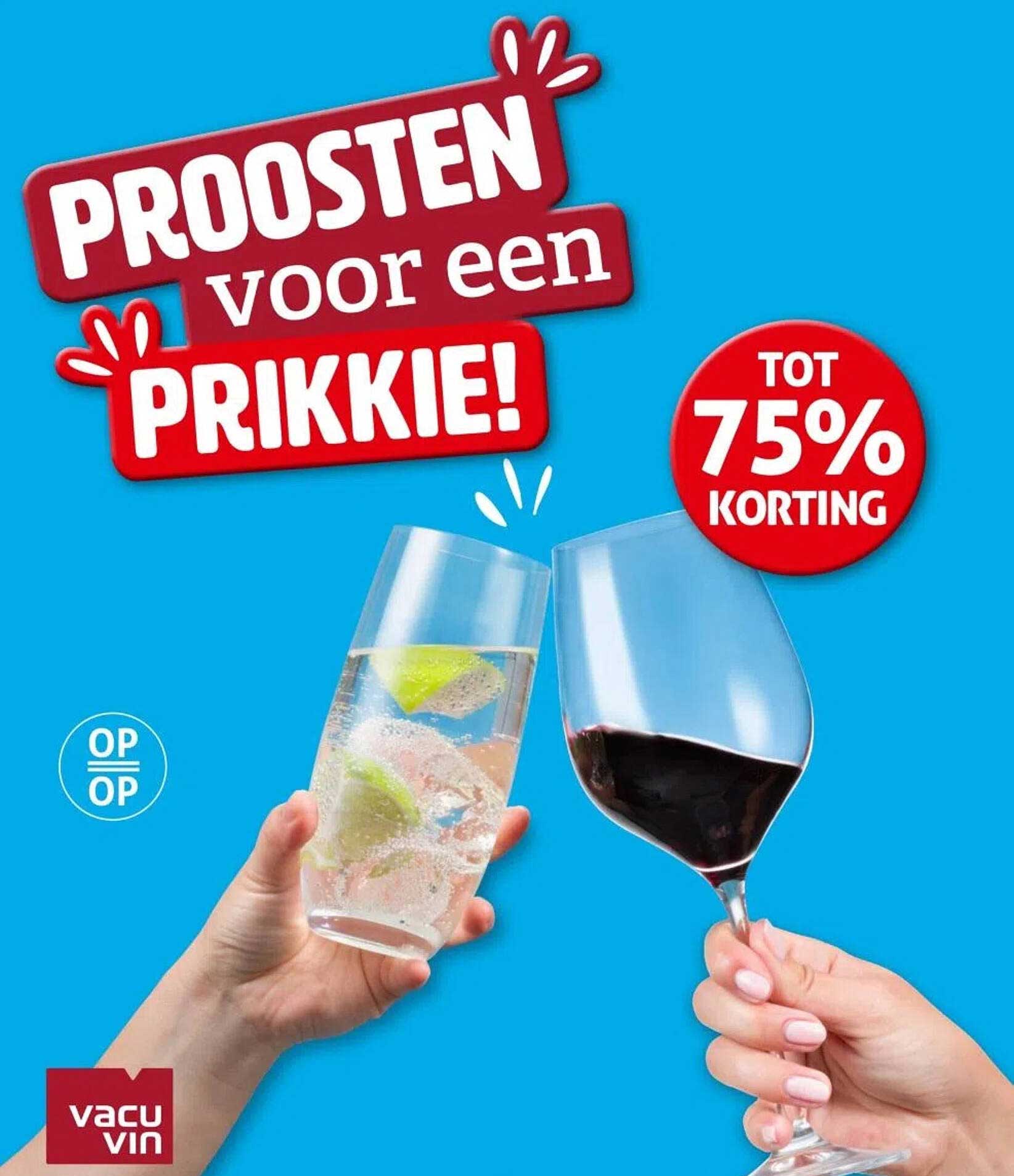 PROOSTEN voor een PRIKKIE! tot 75% korting