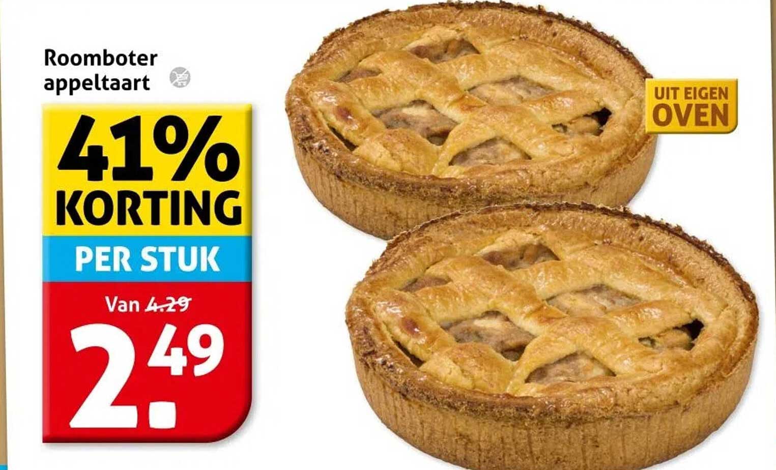 Roomboter appeltaart