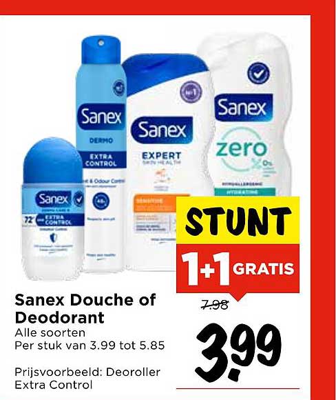 Sanex Douche of Deodorant