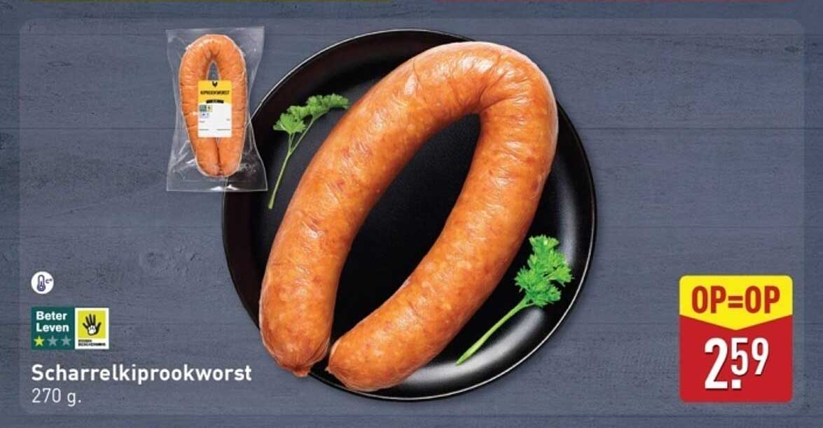 Scharrelkiprookworst 270 g
