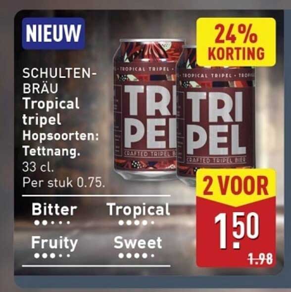 SCHULTEN-BRÄU Tropical tripel