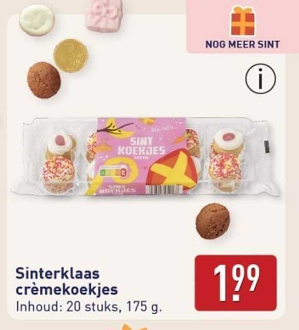 Sinterklaas crêmekoekjes