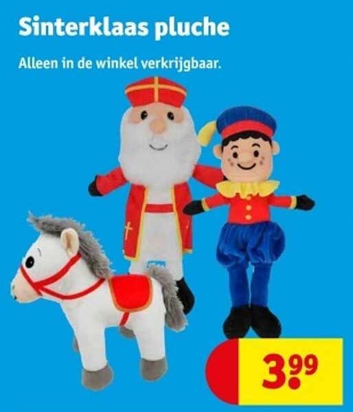 Sinterklaas pluche