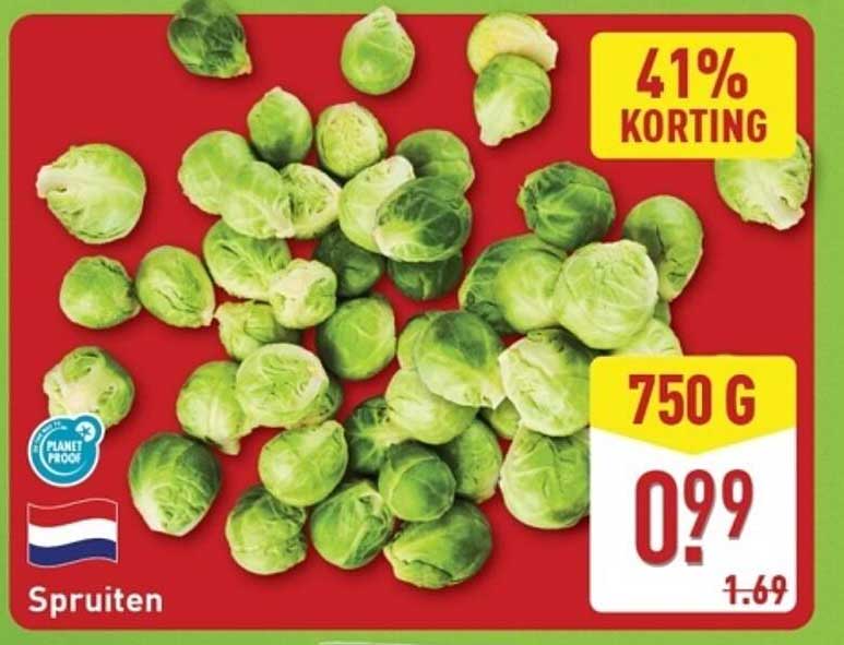 Spruiten 750 G - 41% korting