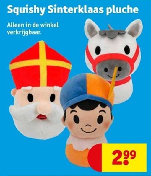 Squishy Sinterklaas pluche