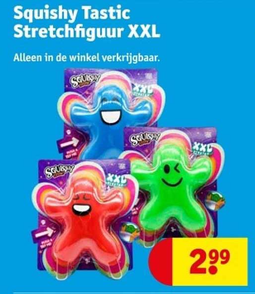 Squishy Tastic Stretchfiguur XXL